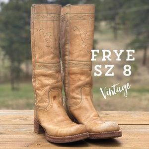 FRYE Vintage Boots size 8